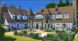 You agree that interacting with any link, button or content, you accept our cookie policy and terms of service. The Best Ranch By Tanitas8 Sims 4 House Design Sims Sims House