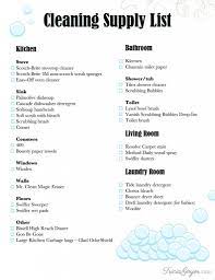 My Classic Cleaning Routine Tips Printable Supply List By Tricia Goyer Cleaning Supplies List House Cleaning Tips Cleaning Supplies