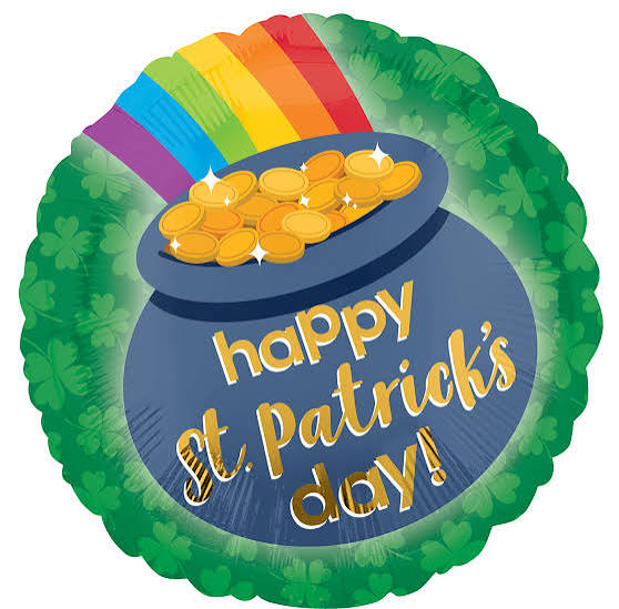 43777* - 18" St Patrick's Day Pot O Gold