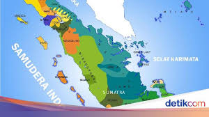 Mohon maaf kerana peta ini kurang menjadi. Kondisi Geografis Pulau Sumatera Berdasarkan Peta Lengkap Letak Astronomisnya