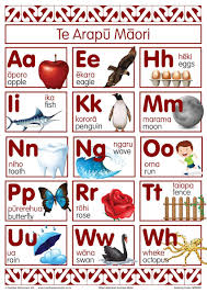 maori alphabet chart maori maori words maori art