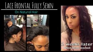 Contact hair salons near me on messenger. Lace Frontal Sew In Weave On Natural Hair No Glue Los Angeles Hair Salon Stylist Lee Youtube