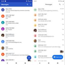 Download mon chat apk 1.0 for android. Mensajes De Android Renueva Su Interfaz A Material Design 2 Apk