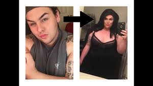 male to female makeup full body