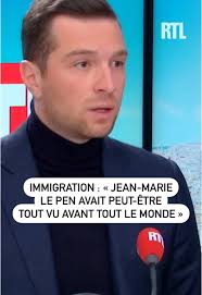 Jordan Bardella sur l'immigration et Jean-Marie Le Pen