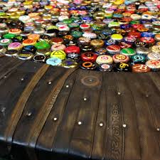 4.5 out of 5 stars. The Bottle Cap Table Art By Loran Scruggs