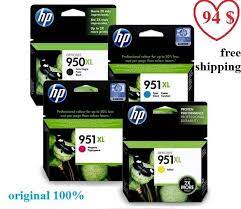 Hp 950xl Black Ink 951xl Cyan Yellow Magenta Original 4 Pack Set Cartridge Hp Printer Ink Cartridges Hp Officejet Ink Cartridge