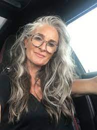 Long layers add body to flat hair, texture to thick hair, and control to curly hair. 28 Elegant Hairstyles For Women Above 50 To Try In 2020 Grey Hair Inspiration Long Gray Hair Gray Hair Highlights
