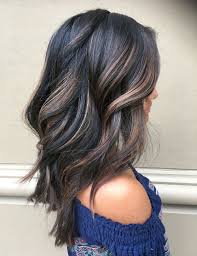 Regardless of your favorite hair color ideas, highlights on dark hair add depth, light, allure and class to women's hairstyles. Top Balayage For Dark Hair Black And Dark Brown Hair Balayage Color 2020 Guide