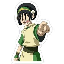 Background colour has to be changed with the colour i'm drawing with. Toph Beifong Point And Laugh Avatar Sticker In 2021 Avatar Cartoon Avatar Cartoon Pics