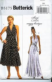 Buy Butterick B5175 ©2008 SUZI CHIN Maggie Boutique Dress & Sash; Sizes  8-10-12-14 Online at desertcartFiji