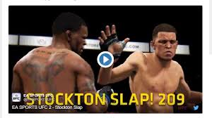 I think the slap works more on brazilians and those who come from cultures that have a respect and 'face' culture. Video Ea Sports Adds Stockton Slap To Ufc Video Game And Here S How You Do It Mmamania Com