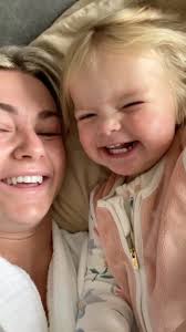 My sweetest girl 🥹🥹 we are all SO excited about @brynleyarnold and  @donmcginnis baby girl and Sagey can't wait to meet her new cousin 💕💕,  #cutetoddler #babygirl #newbaby #newborn