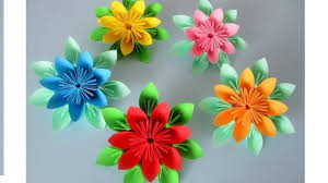 Blumen Aus Papier Notizzettel Origami Diy Blumen Aus Papier Blumen Basteln Rosen Basteln