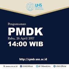 Baca info mengenai spmb uns 2021 dari mulai cara daftar sampai biaya dalam artikel yang satu ini. Universitas Sebelas Maret Infouns Pengumuman Hasil Pmdk Uns 2017 Pengumuman Pmdk Uns Bisa Dilihat Pada Hari Ini Rabu 26 April 2017 Pukul 14 00 Wib Di Laman Spmb Uns Http Spmb Uns Ac Id Pmdk Pmdkuns