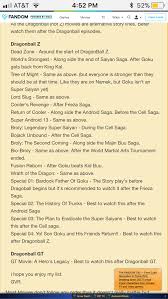Dragon Ball Z Movie Timeline With Series Dragon Ball Dragonball Episodes Dragon Ball Z
