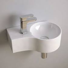 Lave Mains Gain De Place 43x27 Cm Ceramique Atsuo Lave Main Wc Lave Main Deco Toilettes