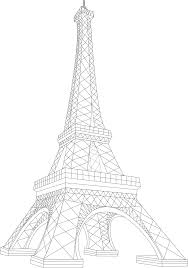14 eiffel tower clipart outline vector transparent download resources are for free download on our site Cartoon Drawing Of Eiffel Tower Novocom Top