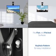 Ceiling tv mount flip down. Home Entertainment Furniture Home Mount E Fd70 Large Flip Down Motorized Pitched Roof Vesa Mount Master Pack Vivo Electric Ceiling Tv Mount For 32 To 70 Inch Screens Kopa Or Kr