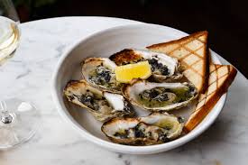 New York Is No Stranger To Cooked Oysters Be They Fried Tossed Into A Creamy Pan Roast Or Butter Poached And Pai Oyster Roast Cooked Oysters Broiled Oysters