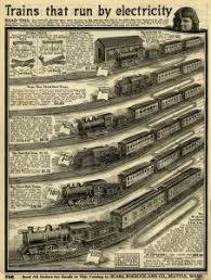 Toy Trains Aged Catalogue Pages Toy Train Model Trains Model Train Sets