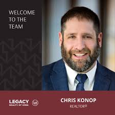 🎊 Help us give a big welcome to Chris Konop, the newest addition to the  Legacy Realty of Iowa team! 🎊 Chris is driven, client-focused, and  passionate about helping people navigate the