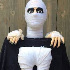 Halloween Mummy Home Decor