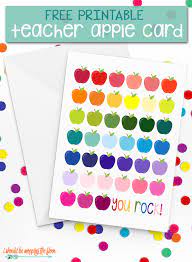 Free printable to share with families! Free Printable Thank You Cards For Teachers I Should Be Mopping The Floor