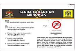 Pada bulan januari tahun 2019, larangan merokok di kawasan awam membabitkan semua tempat makan di seluruh negara telah dilaksanakan. Awas Perokok Larangan Berkuatkuasa Tengah Malam Ini