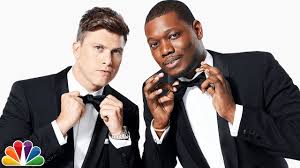 He is married to scarlet. 2018 Emmy Awards With Michael Che And Colin Jost Youtube