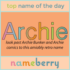 Amy Poehler And Will Arnett Chose Archie For Their Newborn Son Though They Put Archibald On The Birth Ce Names With Meaning Cool Baby Names Popular Baby Names