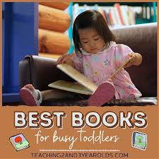 I chose one or two in a few different categories, so that you can experiment a little. The Best Books For Busy Toddlers