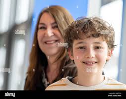 With new child actors hi-res stock photography and images