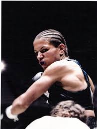 Lucia Rijker Picture Taken On Million Dollar Baby Action Shot Female Boxers Women Boxing Boxer Workout
