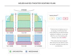 Helen Hayes Theatre Seating Chart Lobby Hero Guide Debra