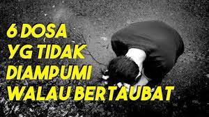 Jika kamu berbicara seperti hah malas itu dosa tdk di ampuni kepada allah swt.karena itu jika kita diminta tolong kita langsung bilang iya jika kamu berbicara dengan iya allah swt akan menyayangi kita di dunia akhirat. Wajib Tahu Inilah 6 Dosa Yang Tak Akan Diampuni Allah Walau Dengan Bertaubat Youtube