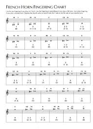 54 unique french horn bass clef chart