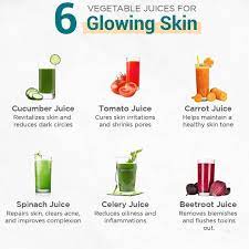6 Vegetable Juics For Glowing Sikn Glowing Skin Juice Juice For Skin Carrot Juice Benefits