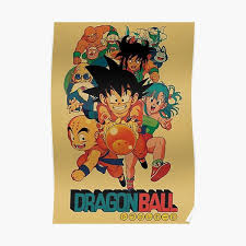 Dragon ball z season 1 poster. Dragon Ball Z Posters Redbubble