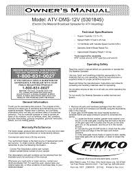Owner S Manual Fimco Industries Manualzz Com
