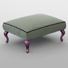 Pouf Elegance Morello Gianpaolo General Catalogue 1204 N 3d Model Furniture Pouf 3d Model