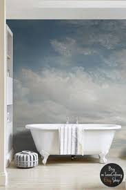 Hellblaues Bewolktes Wandbild Himmel Wand Decal Jahrgang Kunst Abnehmbare Tapete 300 X 244cm 28 Wall Art Wallpaper Mural Wall Murals