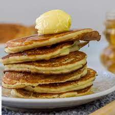 Keto Pancakes With Almond Meal And Coconut Flour Are The Fluffiest Low Carb Pancakes The Perfect Ket In 2021 Almond Recipes Almond Flour Banana Pancakes Coconut Flour