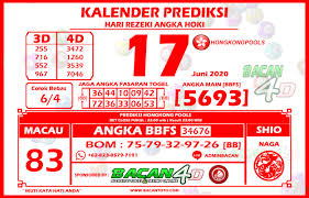 Kalender Prediksi Togel Hongkong 17 Juni 2020 Bacan4d Kalender Sydney Buku