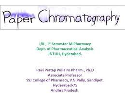 Paper Chromatography Authorstream