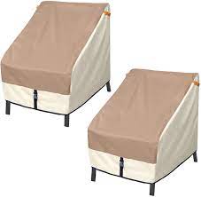 Outdoor tv enclosure cover that allows any tv to be placed outside. Buy Porch Shield Patio Chair Covers Waterproof Outdoor Lounge Deep Seat Cover 2 Pack 34w X 37d X 36h Inch Light Tan Khaki Online In Italy B07y9czqk7