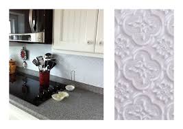 Faux tin backsplash rolls are great alternative to any other material if you are looking for metal look for less. Kitchen Backsplash Ideas Decorative Tin Tiles Metal Backsplash Shabby Chic Kitchen Kitchen Backsplash Metal Tiles Metal Backsplash Kitchen