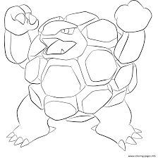 Find the best eevee coloring pages for kids & for adults, print. 076 Golem Pokemon Coloring Pages Printable