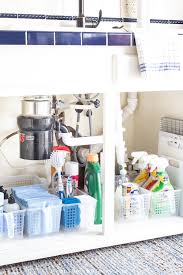 Under Kitchen Sink Cabinet Storage