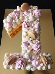 Number Cake Pink White And Gold Idee Gateau Anniversaire Gateau Anniversaire Princesse Gateau Anniversaire 1 An